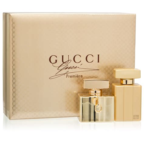 women gucci perfume set|gucci premiere perfume gift set.